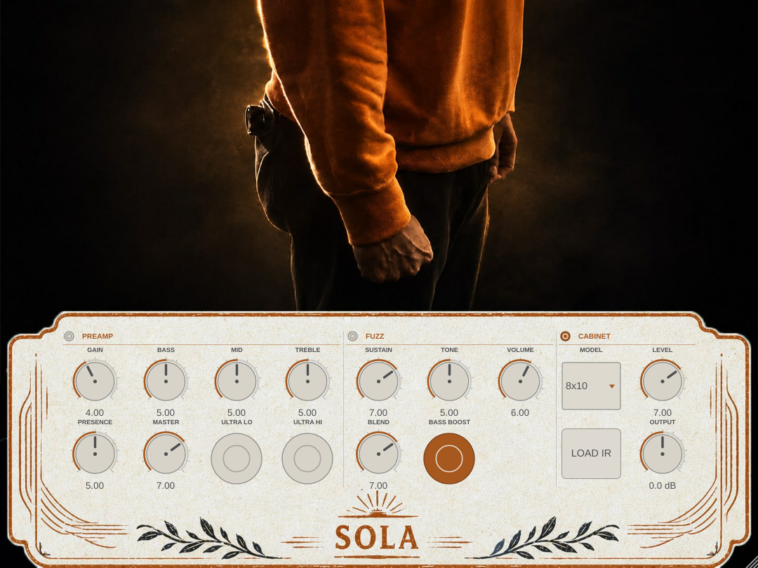 Sola Bass Fuzz, bypassed